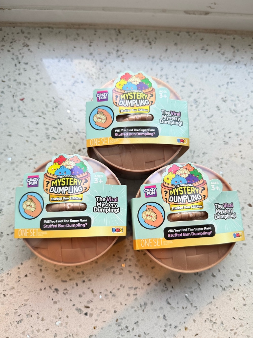 3x RMS- Viral Mystery dumpling- Stuffed Bun Dumpling